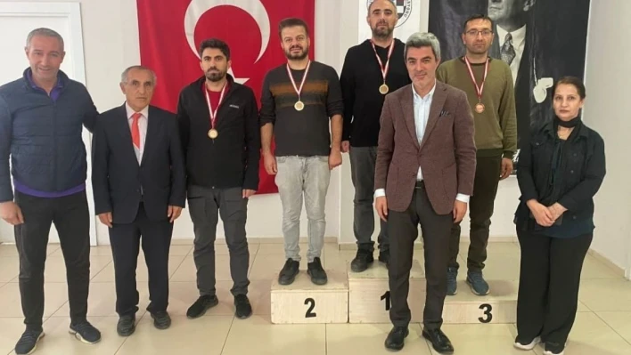 Malatya'da öğretmenler günü satranç turnuvası yapıldı