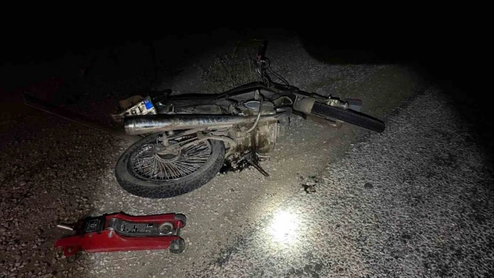 Malatya'da otomobil ile motosiklet çarpıştı