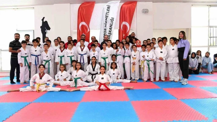 Malatya'da Taekwondo 3. Dönem Kuşak Sınavı gerçekleşti