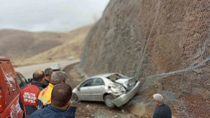 Malatya'da trafik kazası: 1 yaralı