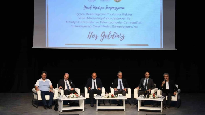 Malatya'da yerel medya sempozyumu düzenlendi