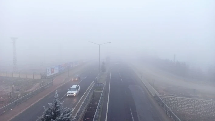 Malatya'da yoğun sis etkili oluyor