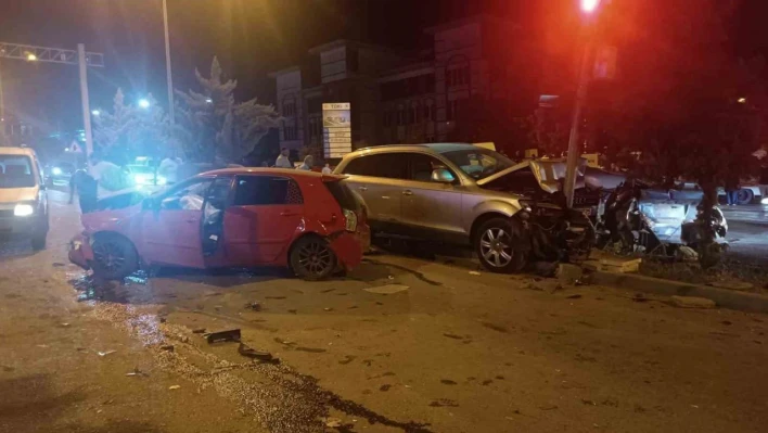Malatya'da zincirleme kaza: 7 yaralı