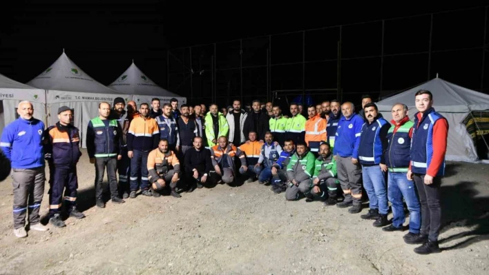 Mamak Belediyesi Afet Koordinasyon Merkezi görevinin başında