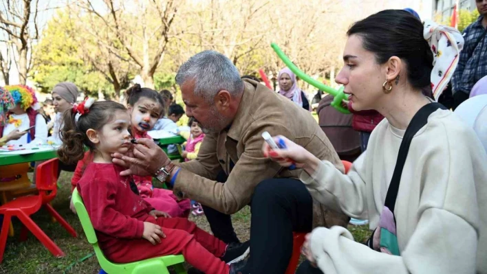 Manavgat Belediyesi'nden depremzede çocuklara etkinlik