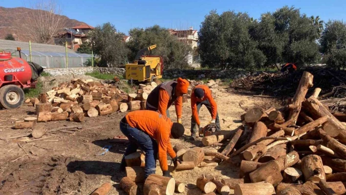 Marmaris'ten depremzedelere yakacak yardımı