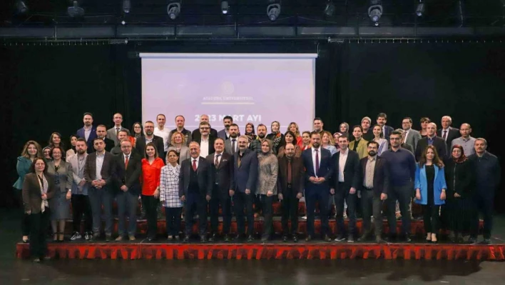 Mart ayı akademik teşvik töreni düzenlendi