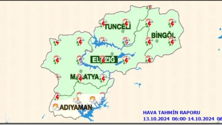 Meteorolojiden yağış uyarısı