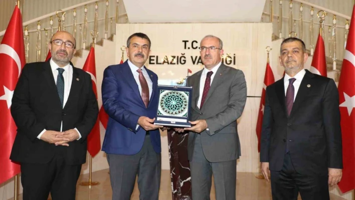 Milli Eğitim Bakanı Tekin Elazığ'da