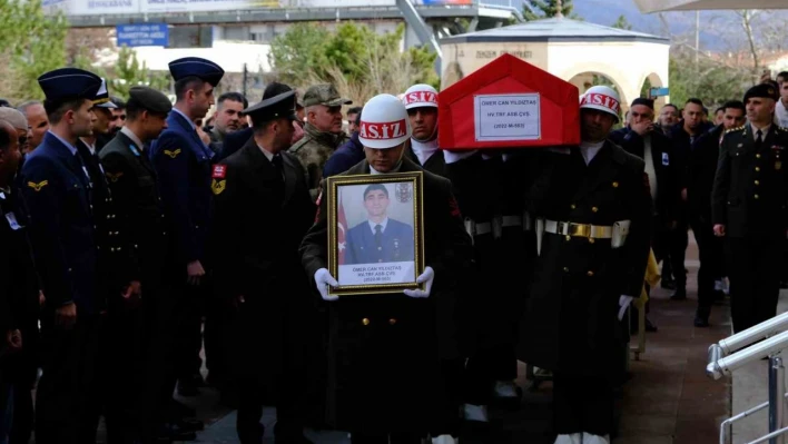 Motosikletle kaza yapan astsubay son yolculuğuna uğurlandı