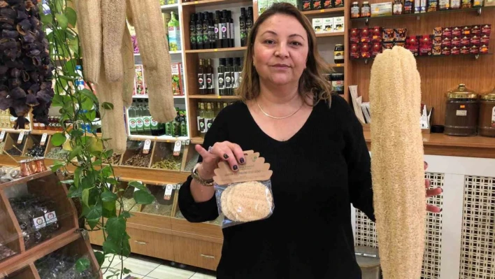 Mutfaklarda bulaşık süngerinin yerini kabak lifi almaya başladı
