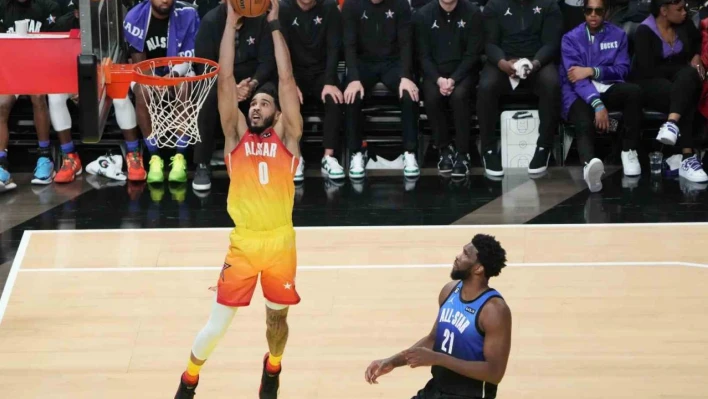 NBA All-Star mücadelesinde Tatum rekor kırdı, Giannis'in takımı kazandı