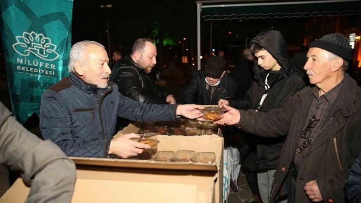 Nilüfer'de kandil birlikteliği
