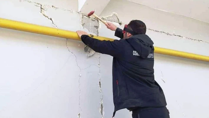 Osmangazi'den deprem bölgesine teknik destek