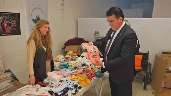 Osmangazi Sevgi Mağazası'nın kapıları depremzedelere açıldı