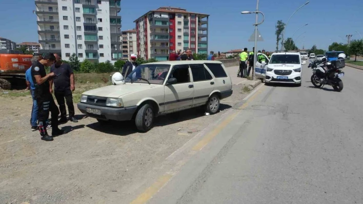 Polise saldıran sürücü gözaltına alındı