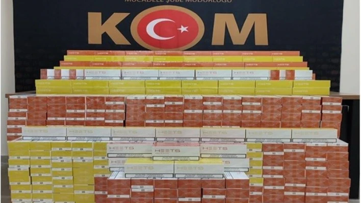 Polisten kaçak sigara operasyonu