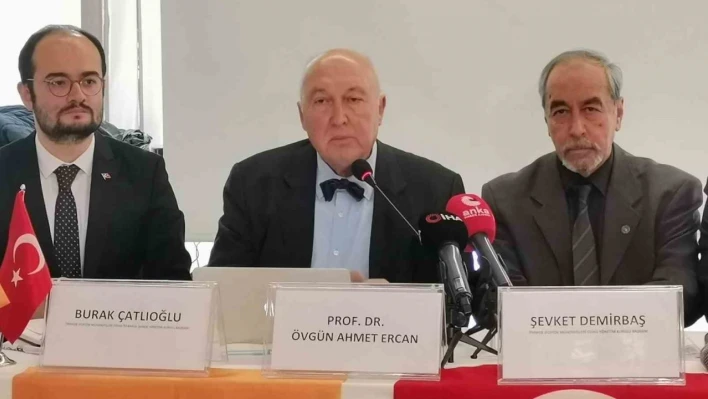 Prof. Dr. Ahmet Ercan: 'İnşaat mühendislerinin 'Jeofiziğin bizim yapılarda ne işi var?' demesini hayretle karşılıyoruz'