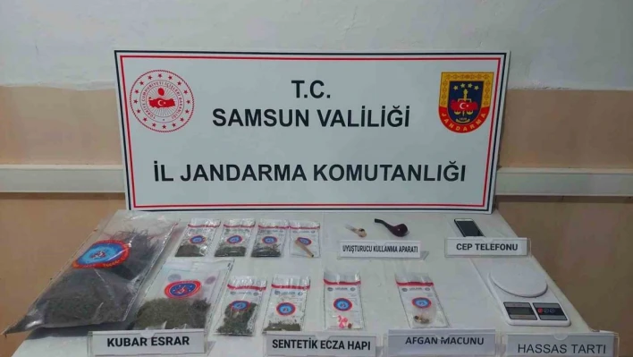 Samsun'da uyuşturucu operasyonu: 3 gözaltı