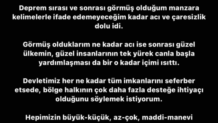 Selçuk İnan: 'Deprem sırası ve sonrası görmüş olduğum manzara kelimelerle ifade edemeyeceğim kadar acı'