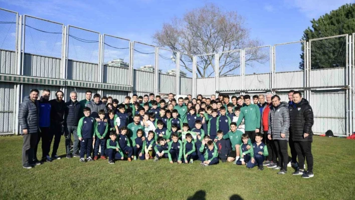 Sercan Yıldırım, Bursaspor'u ziyaret etti