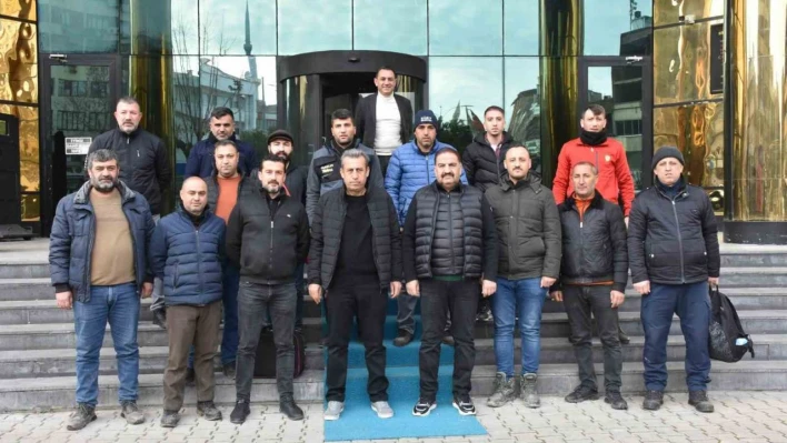 Siirt'ten Hatay'a şantiye desteği