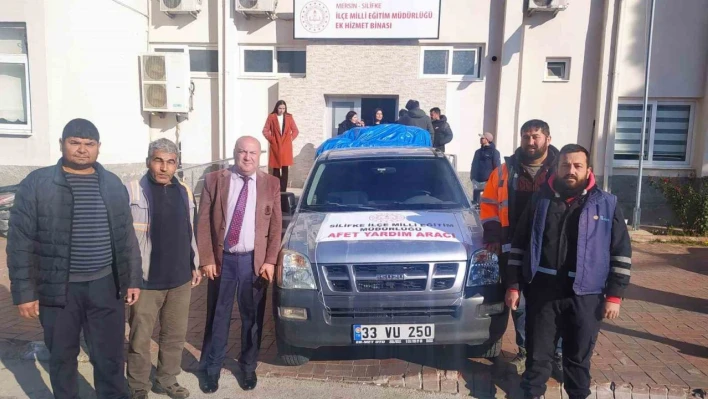 Silifke İlçe Milli Eğitim Müdürlüğünden deprem seferberliği