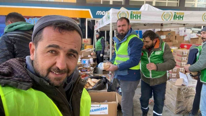 Sındırgı'dan giden yardımlar deprem bölgesine ulaştı