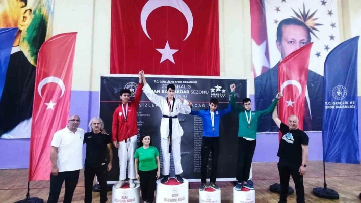 Taekwondoda Erzurum başarısı