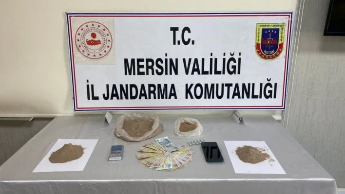Tarsus'ta uyuşturucu operasyonu: 2 gözaltı