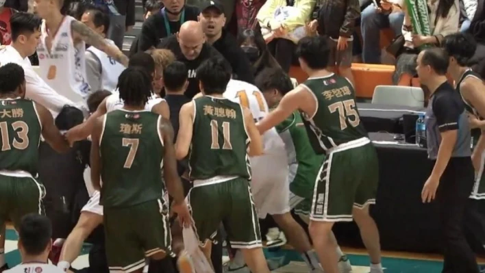 Tayvan Basketbol Ligi'nde dev kavga