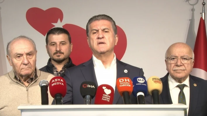 TDP Genel Başkanı Sarıgül: 'Yalova'daki depremdi, Kahramanmaraş'taki büyük bir felaket'
