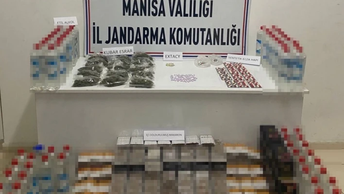 Tekel bayisine uyuşturucu baskını
