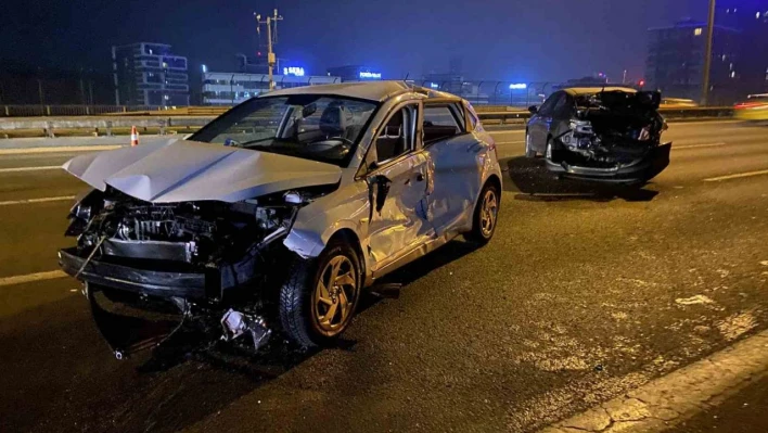 TEM Otoyolu'nda seyir halindeki otomobilden düşen şahıs iki aracın çarpması sonucu öldü