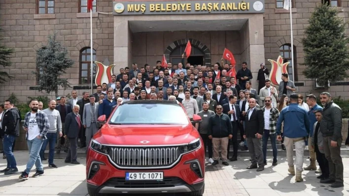 Togg, Anadolu rengi ile Alparslan diyarı Muş'ta tanıtıldı