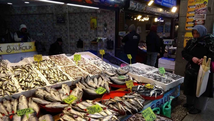 Trabzon'da balık av sezonu sonuna doğru tezgahlarda çeşit bolluğu