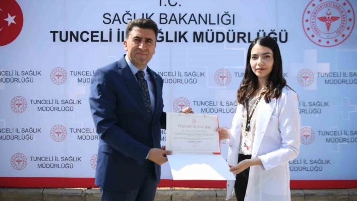 Tunceli'de Halk Sağlığı Haftası çeşitli etkinliklerle başladı