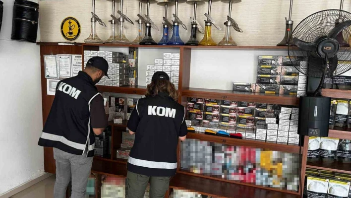 Tunceli'de kaçak tütün operasyonu: Çok sayıda ürün ele geçirildi