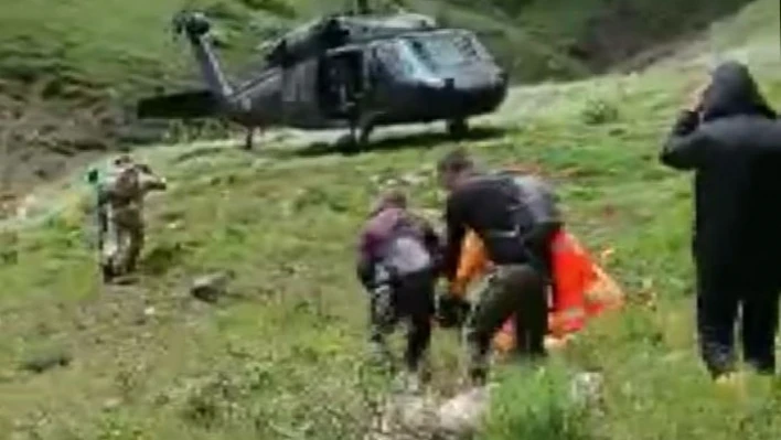 Tunceli'de mantar toplarken kaybolan vatandaşlar, dron ve askeri helikopterle bulundu