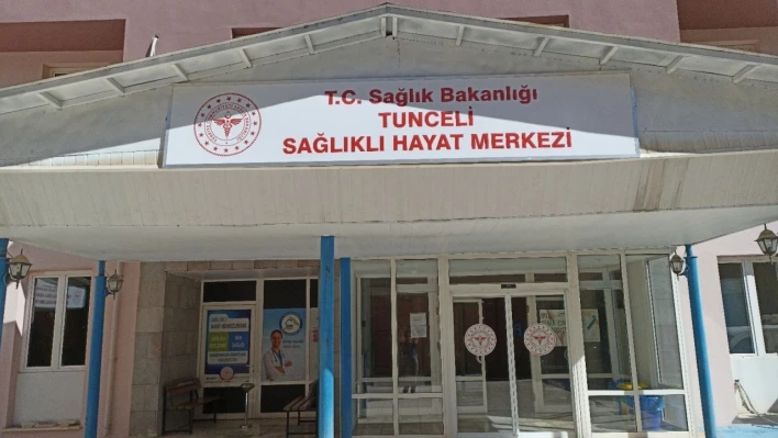 Tunceli'deki Sağlıklı Hayat Merkezi'nde hizmetler sürüyor