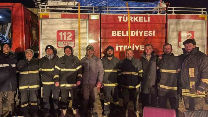 Türkeli ekibi ilçeye döndü