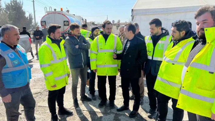 Tuzla Belediyesi, Hatay'a konteyner kent kuruyor