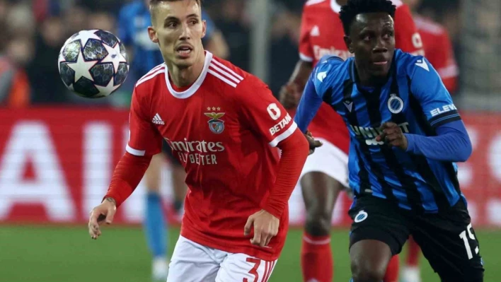UEFA Şampiyonlar Ligi: Club Brugge: 0 - Benfica: 2