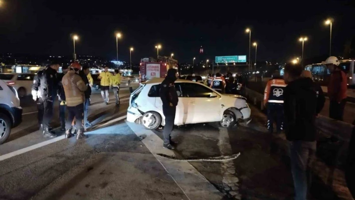 Üsküdar'da trafik kazası: 1 yaralı