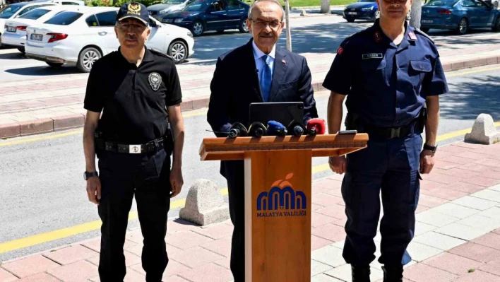 Vali Yavuz'dan bayram öncesi yoğun tedbir uyarısı