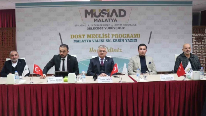 Vali Yazıcı: 'Malatya'mızı da bu düşünceler ve çalışmalar doğrultusunda eskisinden daha güzel hale getireceğiz'