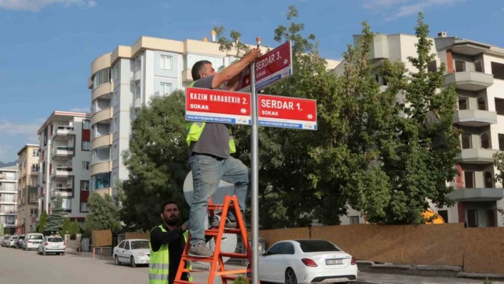 Van Büyükşehir Belediyesinden numarataj çalışması