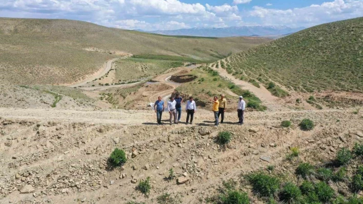 Van'da 150 hektarlık alan suya kavuşturuldu