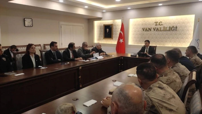 Van'da 2023 yılı 'İnci Kefali Av Yasağı Komisyon Toplantısı' yapıldı