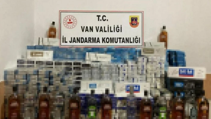 Van'da çok sayıda gümrük kaçağı malzeme ele geçirildi